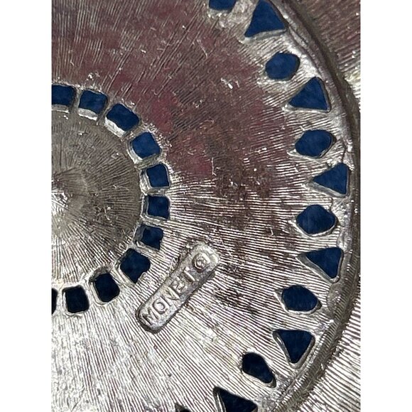 Monet Silver Necklace with Intricate Pendant - Picture 4 of 5